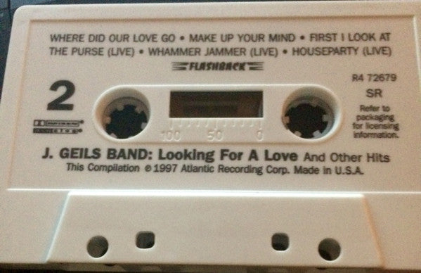 The J. Geils Band : Looking For A Love And Other Hits (Cass, Comp)