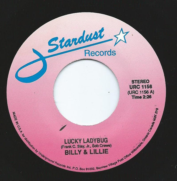 Billy & Lillie : Lucky Ladybug (7", RE)