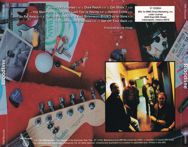 Bloodline (5) : Bloodline (CD, Album, Club)