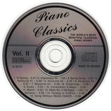 Unknown Artist : Piano classics Vol. II (CD, Album, Comp)