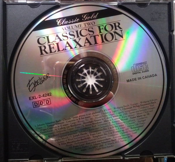 Various : Classics For Relaxation Volume Two (CD, Album)