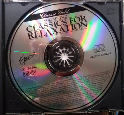 Various : Classics For Relaxation Volume Two (CD, Album)