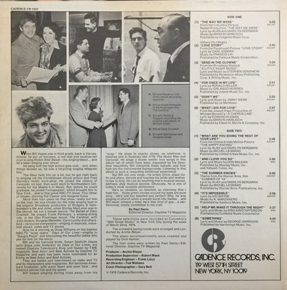 Bill Hayes : From Me To You With Love (LP, Album)