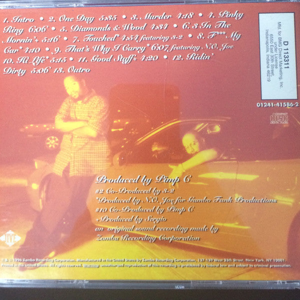 UGK : Ridin' Dirty (CD, Album, Club)