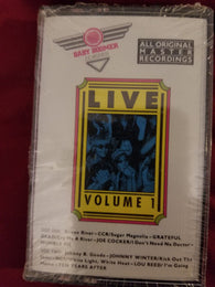 Various : Live Volume 1 Classic Rock From The 60's And 70's (Cass, Comp)