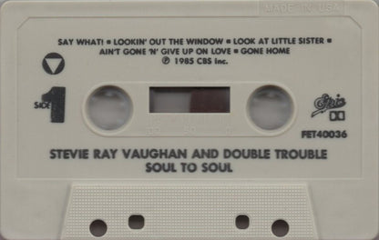 Stevie Ray Vaughan & Double Trouble : Soul To Soul (Cass, Album, Dol)