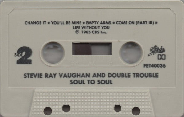 Stevie Ray Vaughan & Double Trouble : Soul To Soul (Cass, Album, Dol)