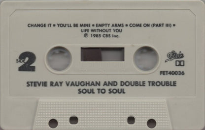 Stevie Ray Vaughan & Double Trouble : Soul To Soul (Cass, Album, Dol)