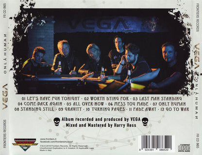 Vega (43) : Only Human (CD, Album)