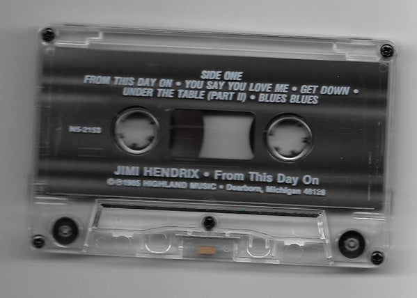 Jimi Hendrix : From This Day On (Cass, Comp, Cle)