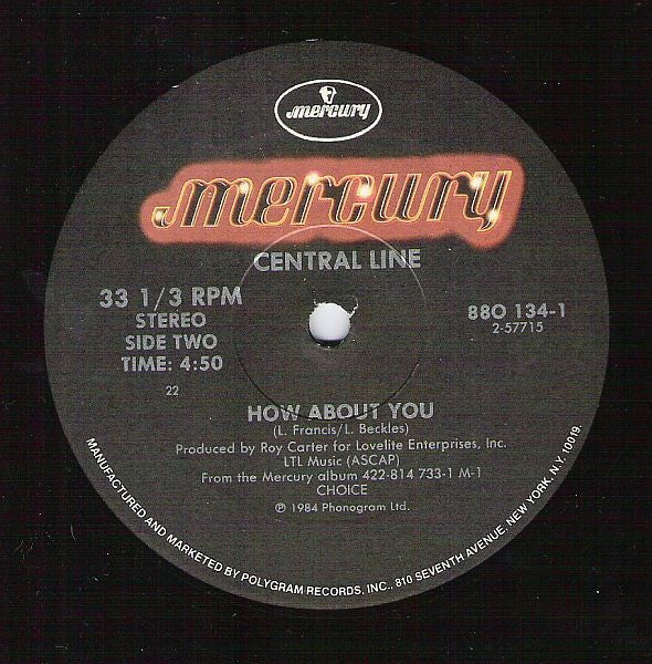 Central Line : Surprise, Surprise / How About You (12")