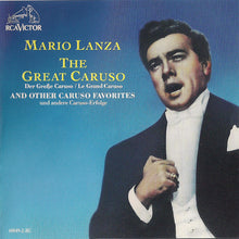 Mario Lanza : The Great Caruso And Other Caruso Favorites (CD, Album, Comp, RM)