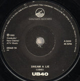 UB40 : The Earth Dies Screaming / Dream A Lie (7", Single)