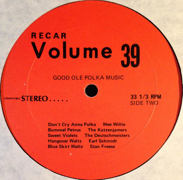 Various : Good Ole Polka Music (LP, Comp)