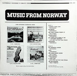 Harmonipikene, Vestlandsduoen, Ruth Stensrud & Ragnar Asbjørnsen, Sverre Holm, Frank Cooks Orkester : Music From Norway (LP, Comp)