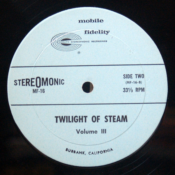 No Artist : Twilight Of Steam - Volume 3 (LP)