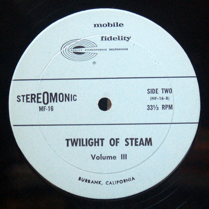 No Artist : Twilight Of Steam - Volume 3 (LP)