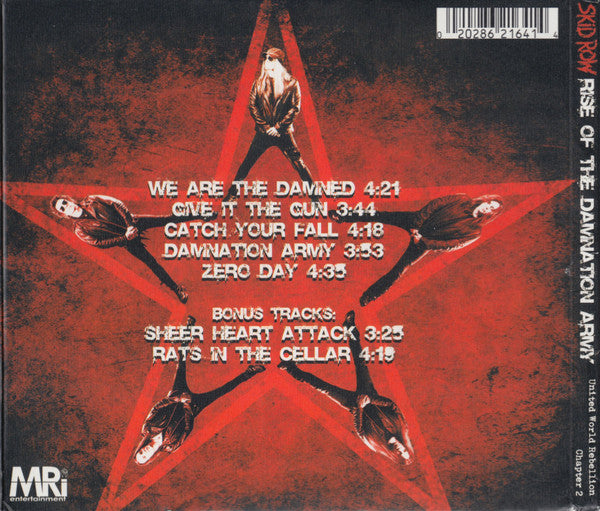 Skid Row : Rise Of The Damnation Army (United World Rebellion: Chapter 2) (CD, EP, Dig)