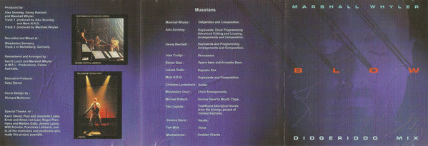 Marshall Whyler : Blow (Didgeridoo Mix) (CD, Album, Promo)