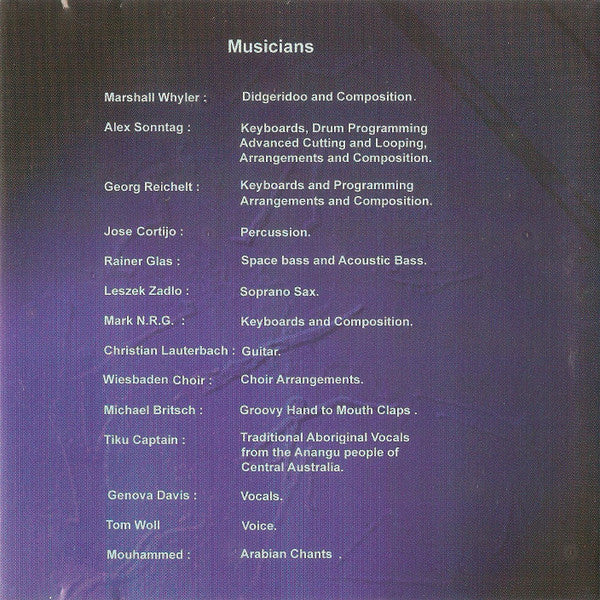 Marshall Whyler : Blow (Didgeridoo Mix) (CD, Album, Promo)