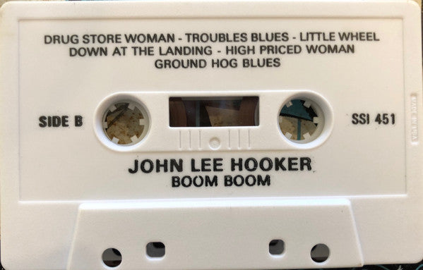 John Lee Hooker : Boom Boom (Cass, Comp, RE, RM)