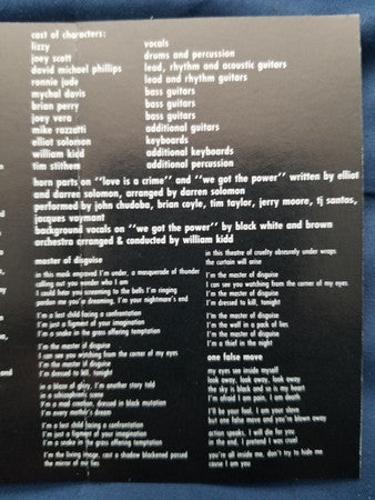 Lizzy Borden : Master Of Disguise (Cass, Album)