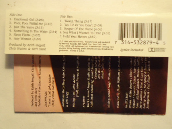 Terri Clark : Just The Same (Cass, Album, Dol)