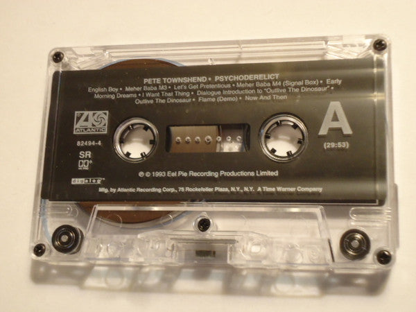 Pete Townshend : Psychoderelict (Cass, Album, SR)