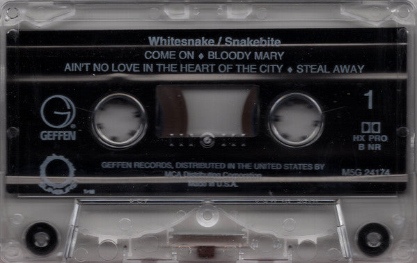 Whitesnake : Snakebite (Cass, Album, RM)