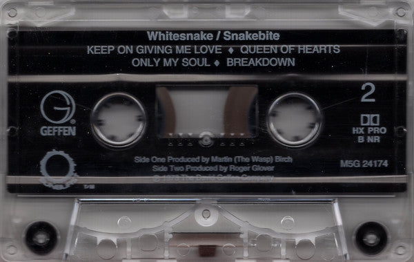 Whitesnake : Snakebite (Cass, Album, RM)