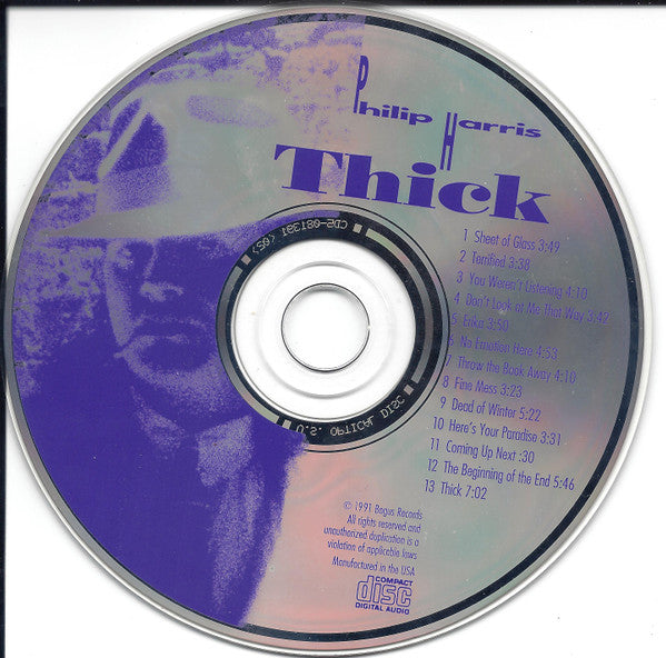 Philip Harris (2) : Thick (CD, Album)