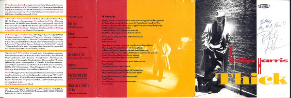 Philip Harris (2) : Thick (CD, Album)