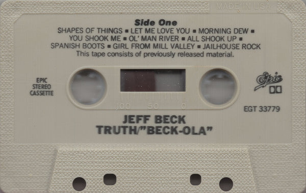 Jeff Beck : Truth / Beck-Ola (Cass, Comp)