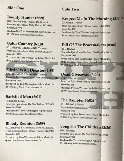 Molly Hatchet : Super Hits (Cass, Comp)