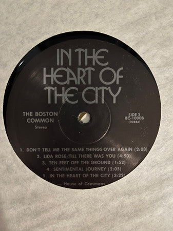 The Boston Common : In The Heart Of The City (LP, Album)