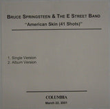 Bruce Springsteen & The E-Street Band : American Skin (41 Shots) (CDr, Single)