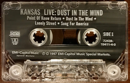 Kansas (2) : Live: Dust In The Wind (Cass, Album)