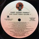Various : East Coast Family Volume 1 (LP, Album, Promo)