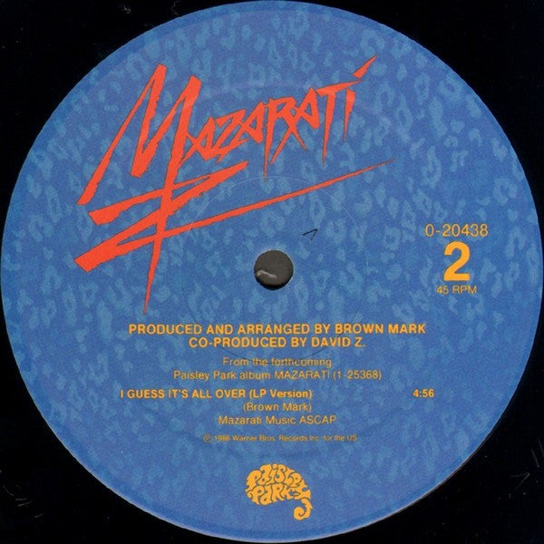 Mazarati : Players' Ball (12", Maxi, All)