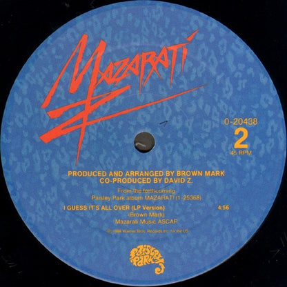 Mazarati : Players' Ball (12", Maxi, All)