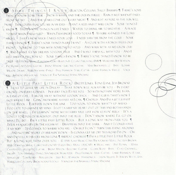 Lee Ann Womack : Some Things I Know (HDCD, Album, Club)