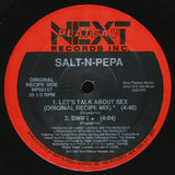 Salt 'N' Pepa : Let's Talk About Sex! (12")