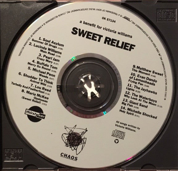 Various : Sweet Relief (A Benefit For Victoria Williams) (CD, Album)