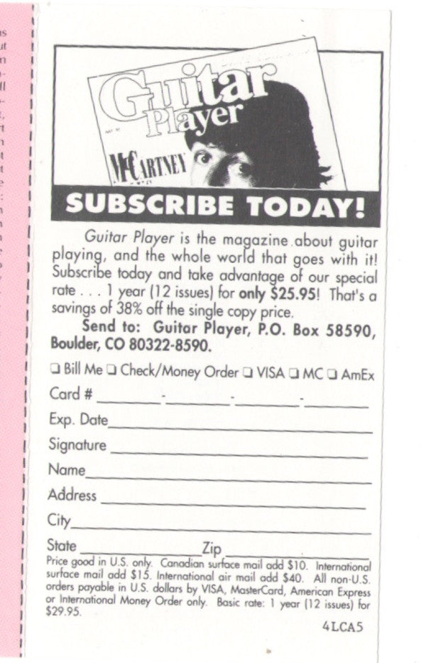 Various : Guitar Player Presents Legends Of Guitar - The 70's Vol. 1 (Cass, Comp)