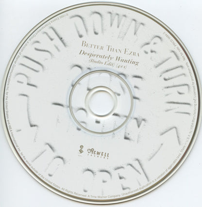 Better Than Ezra : Desperately Wanting (CD, Single, Promo)