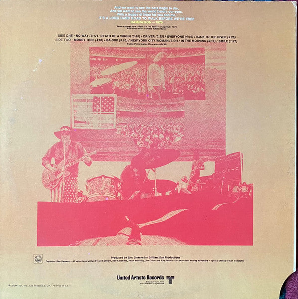 Damnation Of Adam Blessing : The Second Damnation (LP, Album, Ter)