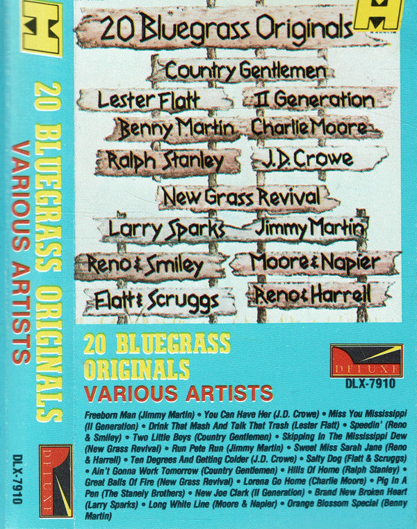 Various : 20 Bluegrass Originals (Cass, Comp)