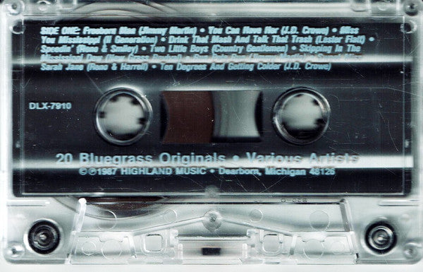 Various : 20 Bluegrass Originals (Cass, Comp)