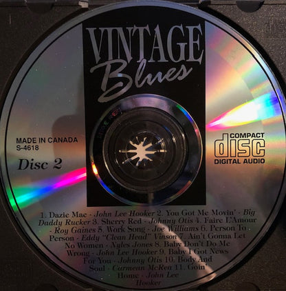 Various : Vintage Blues (2xCD, Comp)