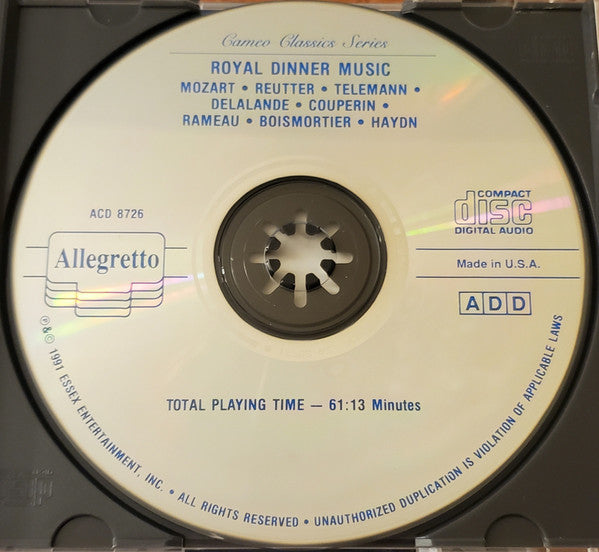 Various : Royal Dinner Music (CD, Comp)